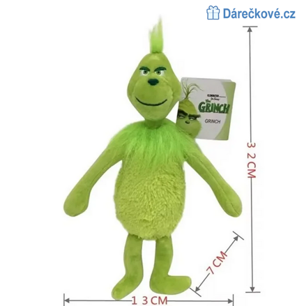 Plyšáci z pohádky Grinch, 4 typy